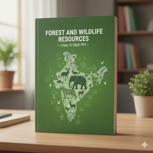 🌿 Geography – Chapter 2: Forest and Wildlife Resources (Class 10 CBSE PPT)