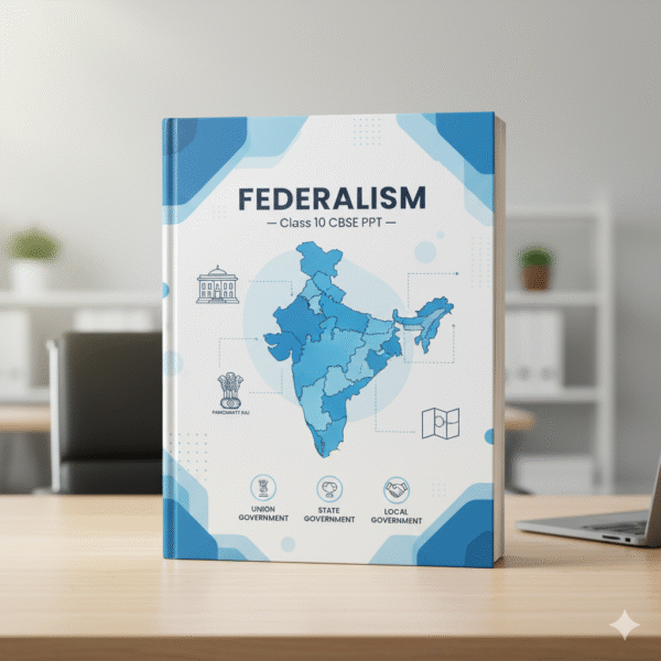 🏛️ Political Science – Chapter 2: Federalism (Class 10 CBSE PPT)