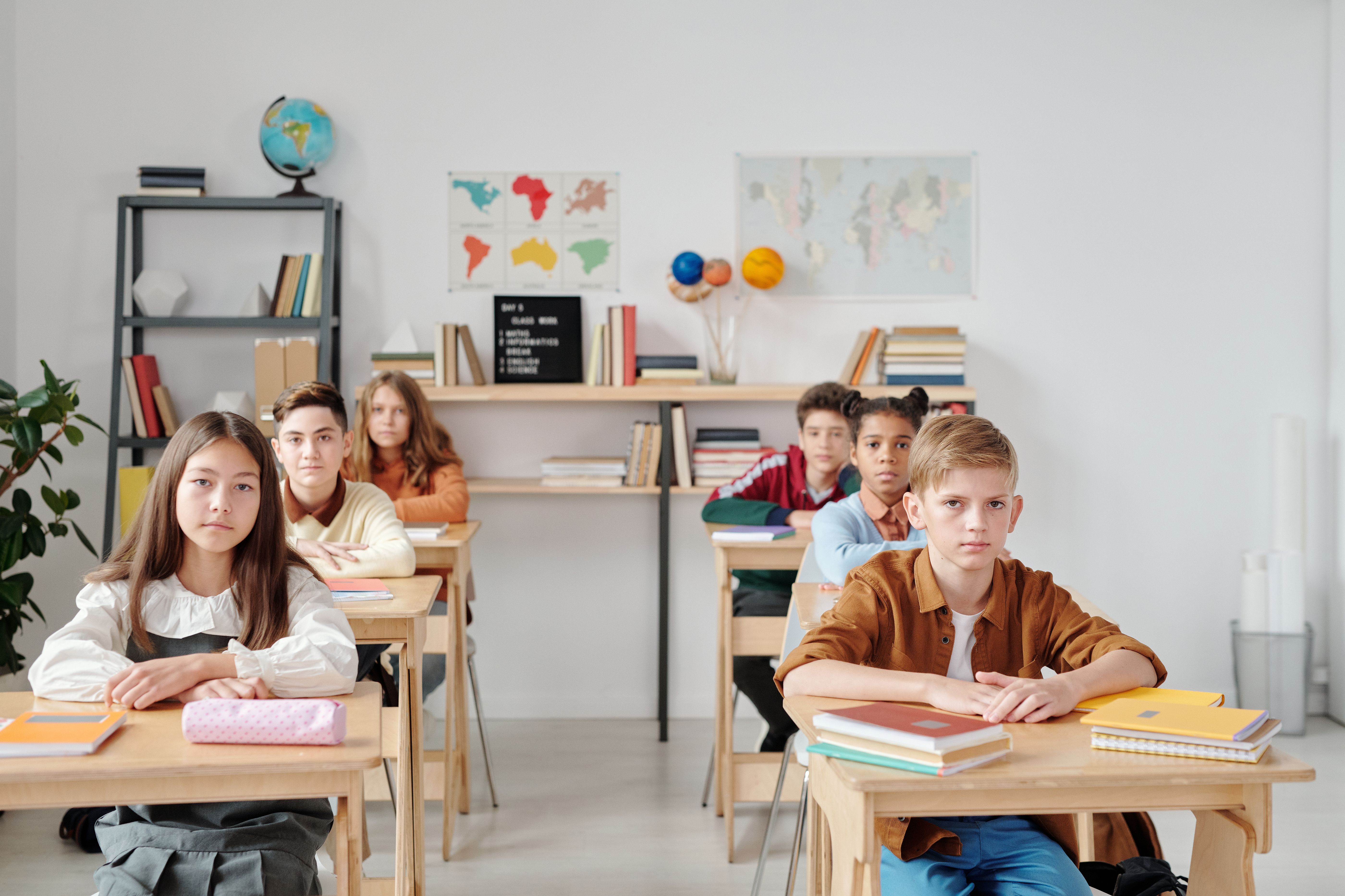 Students preparing for CBSE examination