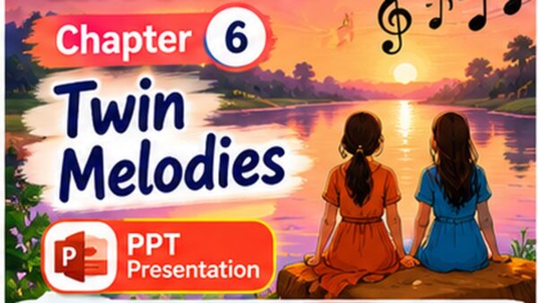 Class 9 English PPT – Twin Melodies – Chapter 6
