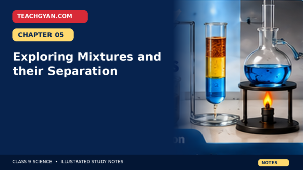Class 9 Science Notes – Mixtures and Separation